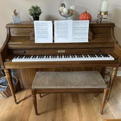 Kimball Upright Piano – Beautiful Cabinet – Excellent Condition - $900 OBO