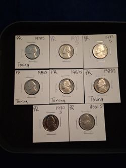 Proof Nickels