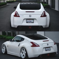 VIS Racing DTM Carbon Fiber Roof Skin (09–20) Nissan 370Z | Vortex Style