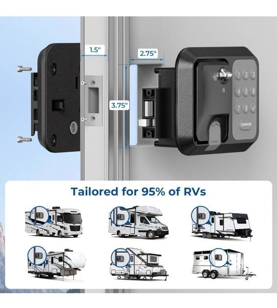 ONNAIS RV KEYLESS ENTRY DOOR LOCK