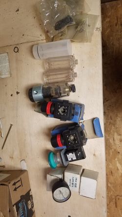 Air valves and regulators and guages