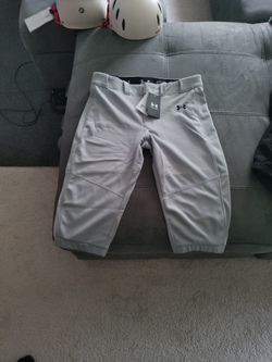 Baseball / Softball Pants, Grey, Youth Large YLG