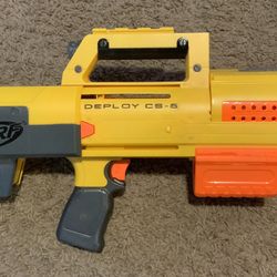 Nerf Deploy CS-6 Gun; Part Of Collection Of Nerf Guns Selling Off 