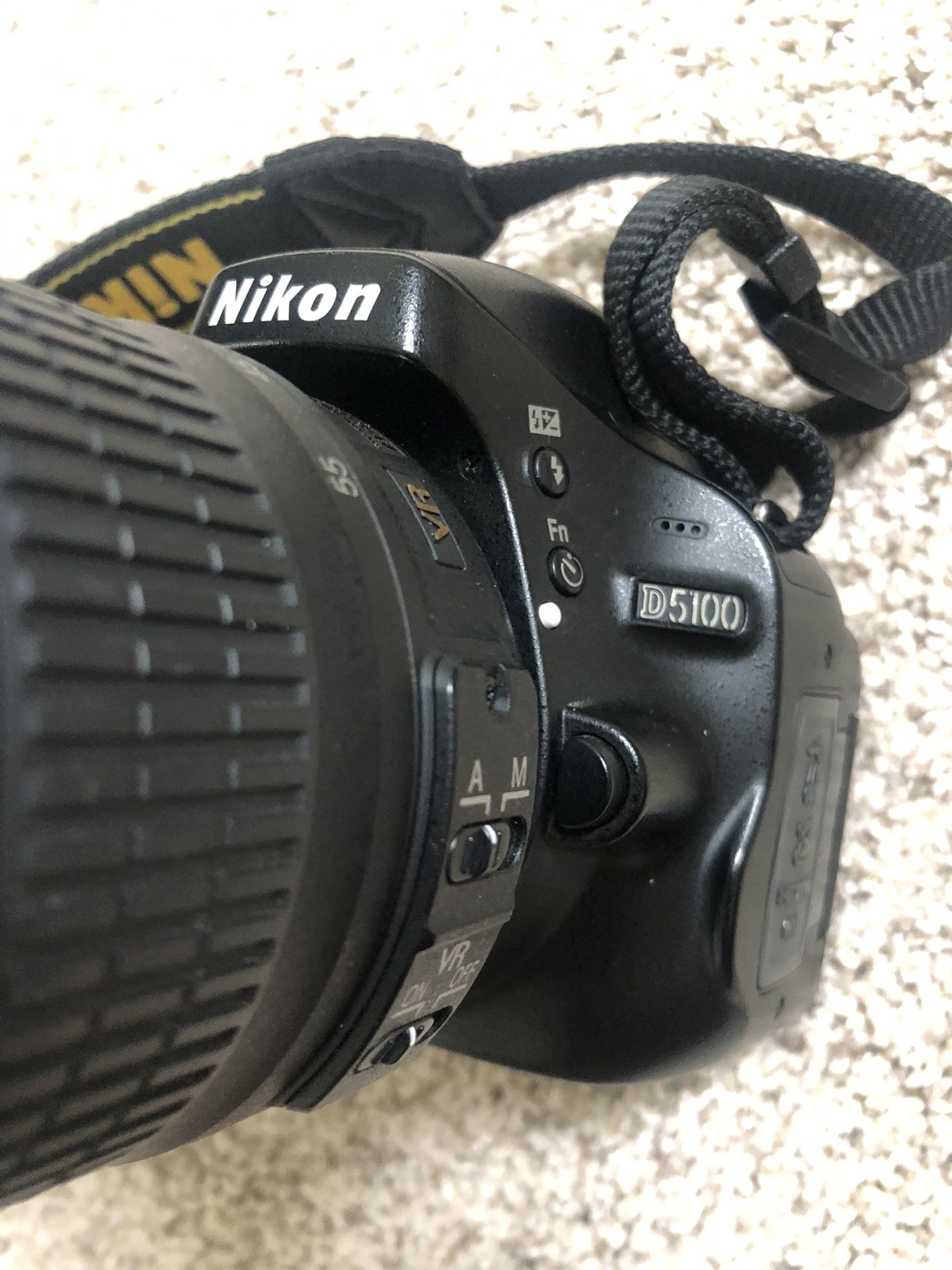 Nikon D5100 + 18-55mm Lens