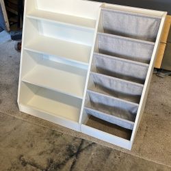 Kids Bookcase Shelving Unit