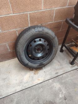 Free 2015 Subaru Crosstrek spare tire full size rim crossover century 225 65 r17 used once