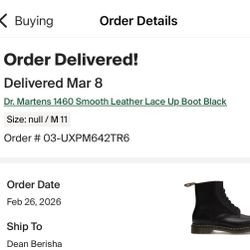 Doc Martens (Size 11, Brand New)