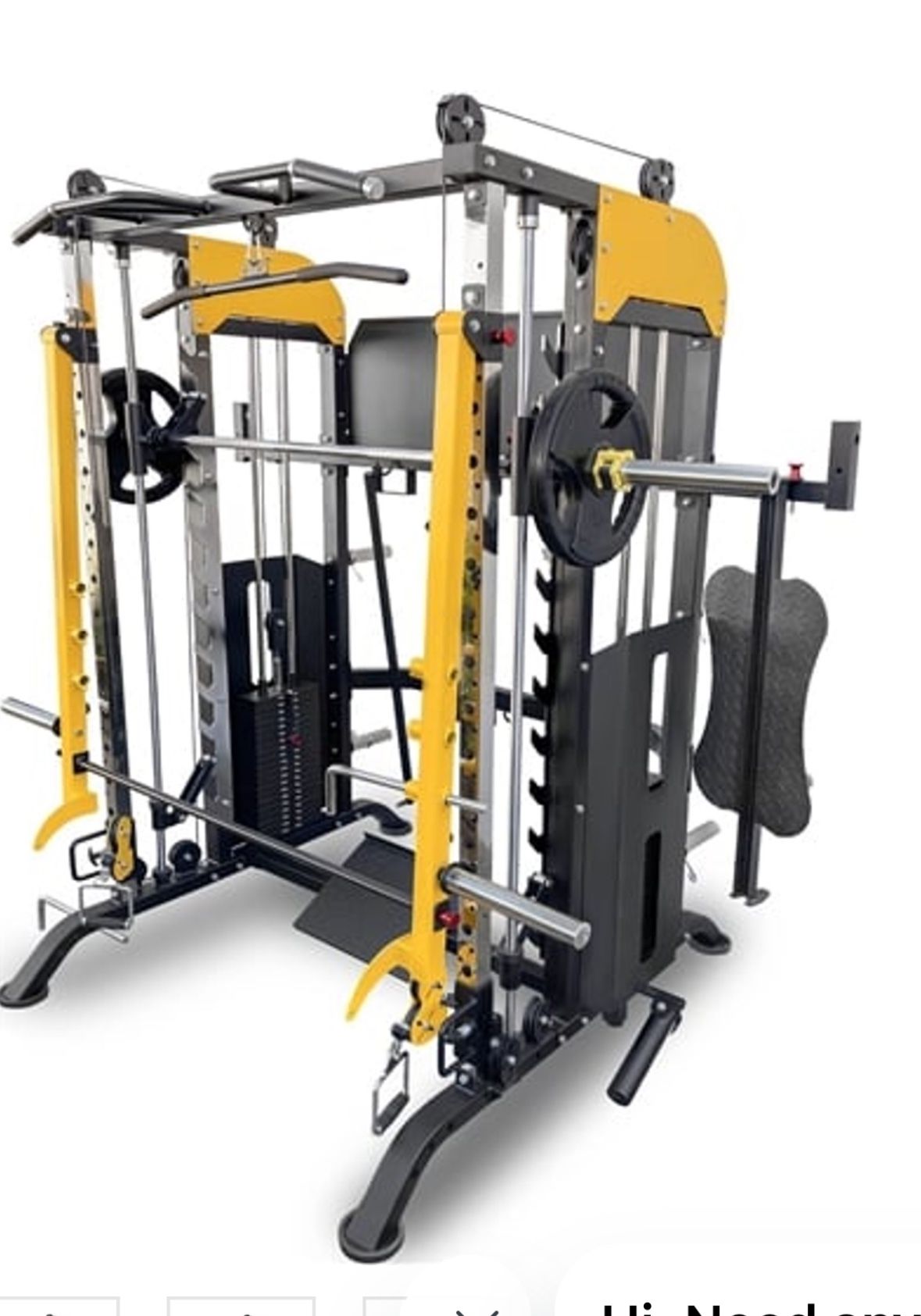 Smith and Squat Rack Fitness Machine