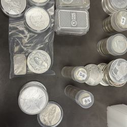 Big Silver Lot For Sale.999 Fine Silver 50 Oz Silver 
