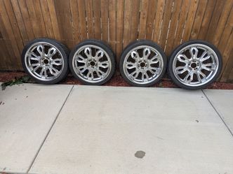 Tires and wheels