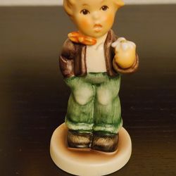 Goebel Hummel Figurine - "Flower For You" - Boy With A Flower