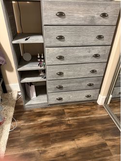 Wayfair chest dresser Gray