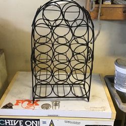 Iron Rod Wine Etc Rack