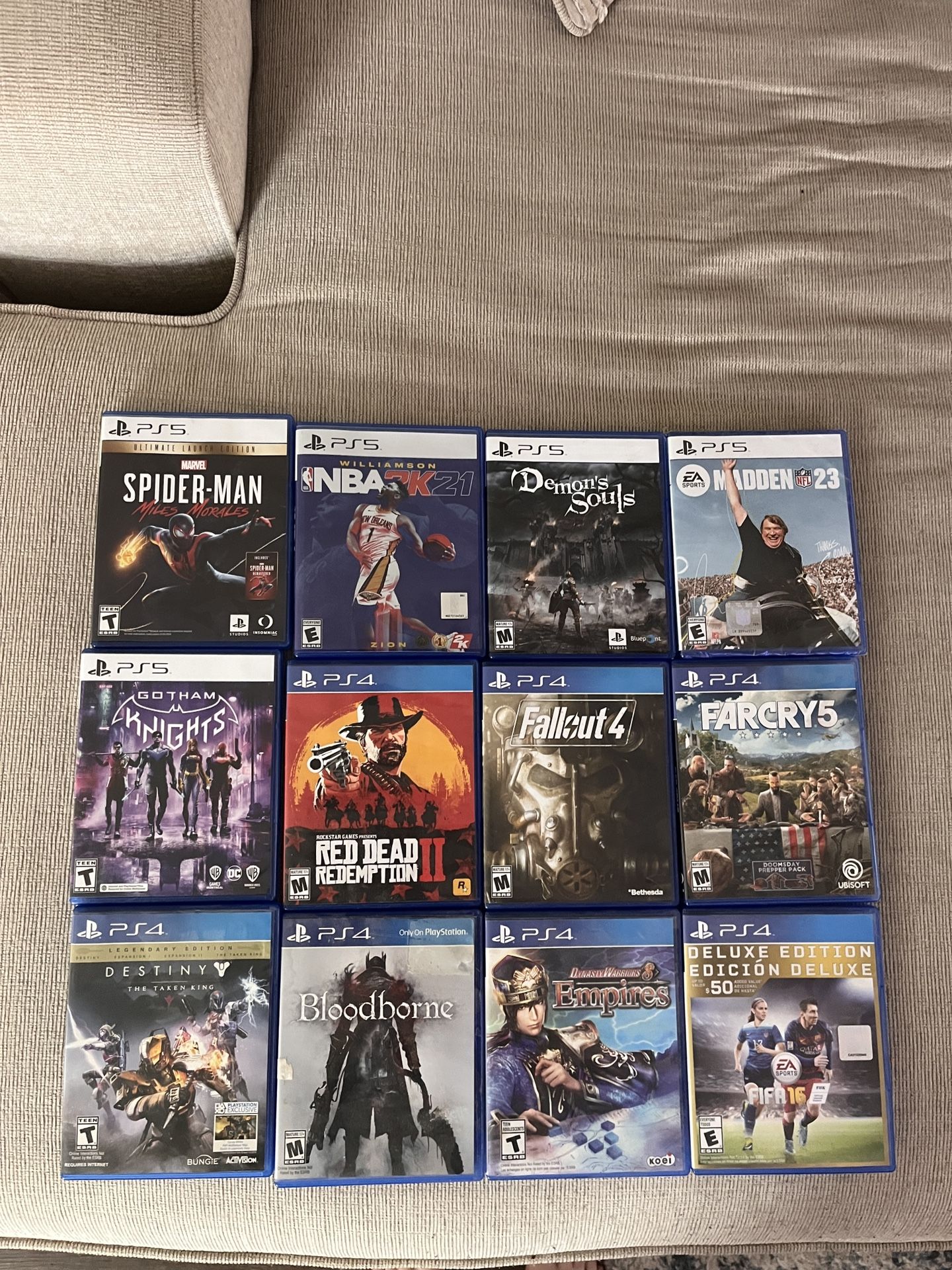 PS5/PS4 Games