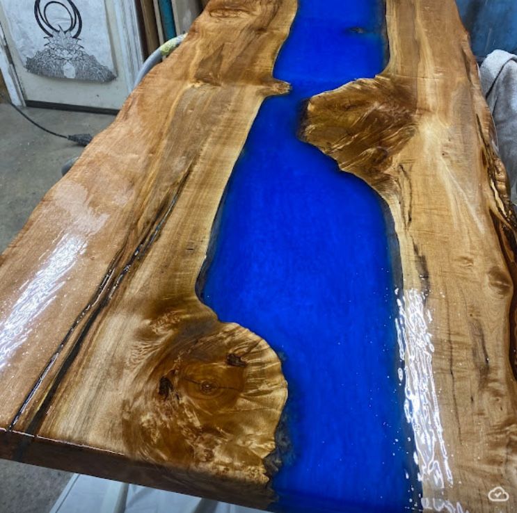 Handmade River Table