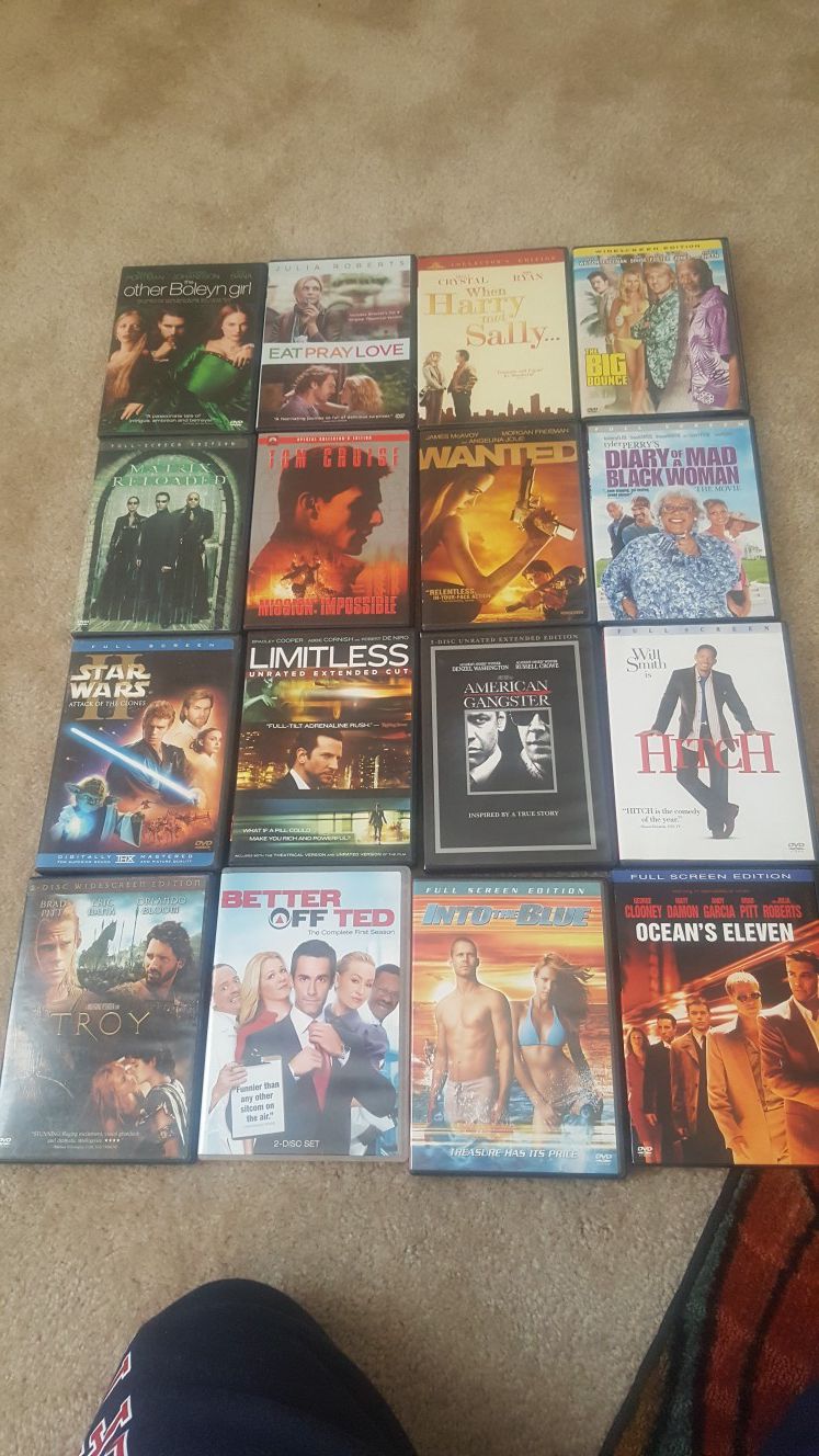 20 dvd movies