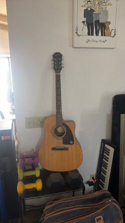 acoustic electric guitar