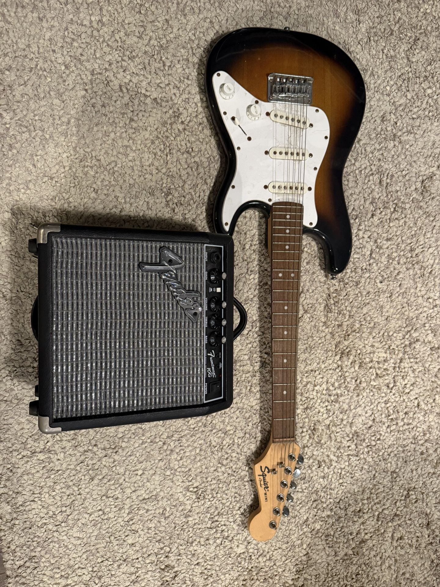 Fender Squier Mini with Amp