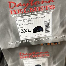DOT Daytona Skull Cap W/O Visor 3XL