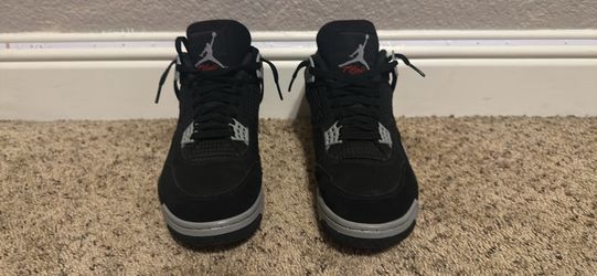 Jordan 4s Retro SE Black Canvas