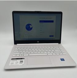 Hp Laptop 14 White 
