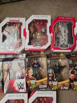 WWE Mattel Action Figure Lot – 9+ Figures