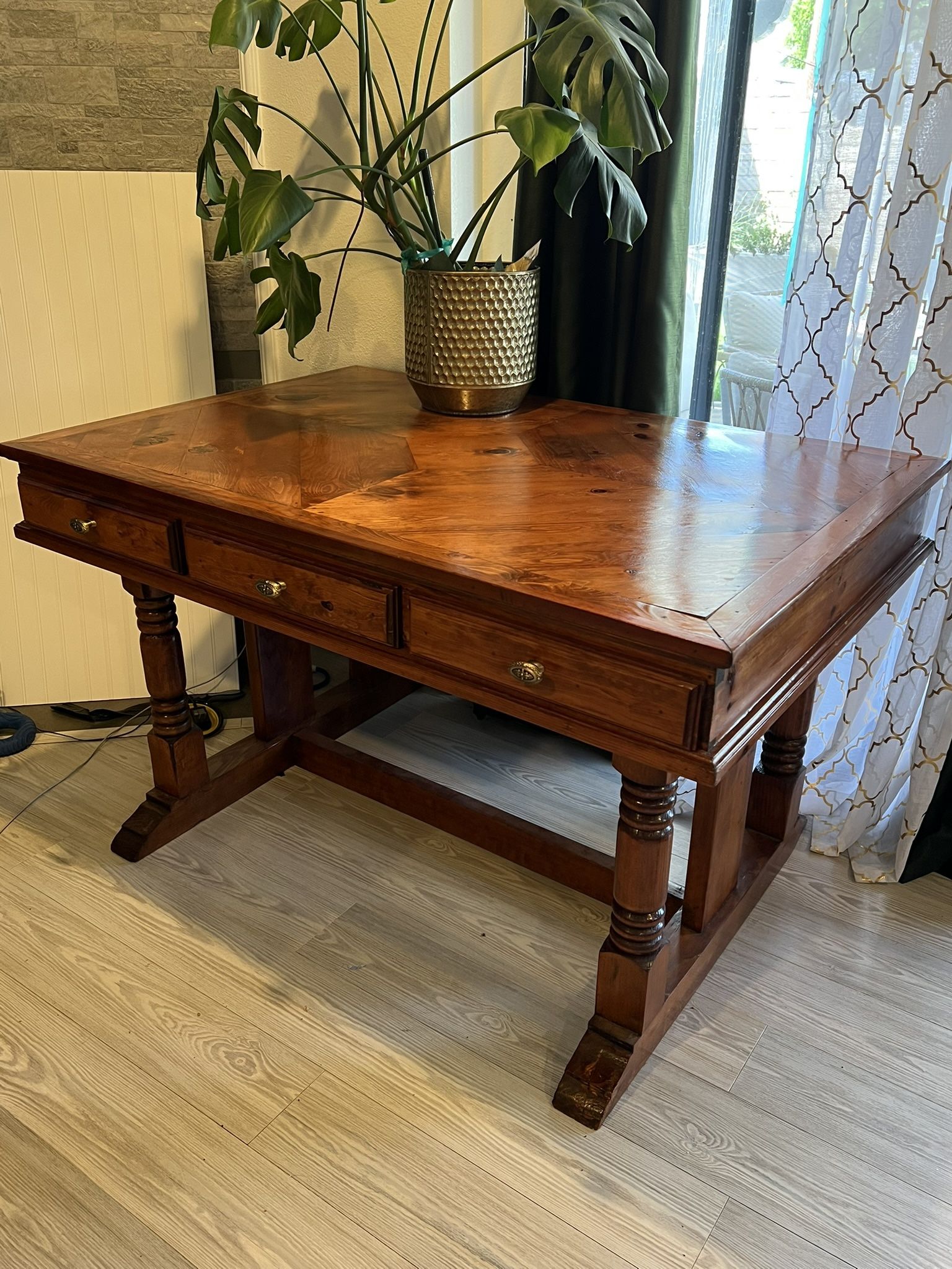 Beautiful Solid Wood Table/Desk