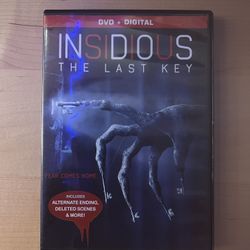 Insidious The Last Key DVD + Digital Code 