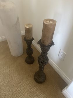 Large Candle Holders