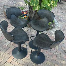 Modern Island / Bar Dining Chairs – Set of 4 