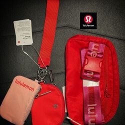 Lulu Lemon Everywhere Belt Bag And Wristlet Pouch