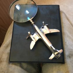 Very Rare Vintage AirCraft Magnifying glass