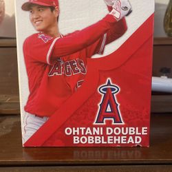 Never Been Opened Shohei Ohtani Angels 2018 Rookie Double Bobblehead