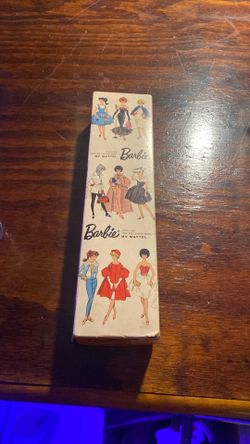 1960 barbie brunette ponytail