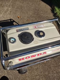 Honda generator