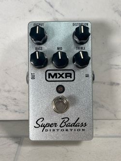 MXR Super Badass Distortion Guitar Effects Pedal (A1G012334)