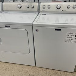 🕎SET Maytag 5.3 cu ft Top Load washer and 7.0 cu ft Gas Dryer🕎