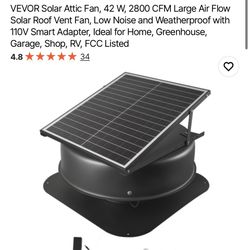 Solar Attic Fan 