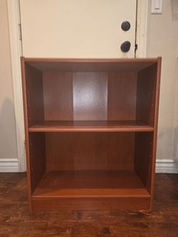 Trading Wood Bookcase for Moving Boxes-Medium/ Large.Price:$0