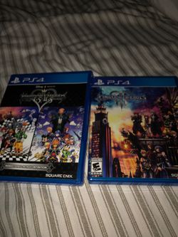 Kingdom Hearts 1-3 All Games PS4