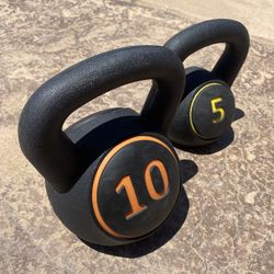 5lb And 10lb Kettlebell’s