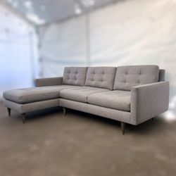 Crate & Barrel Petrie Sectional Sofa Delivery Available