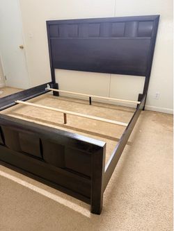 Kind size bed-great condition