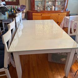 Dining Room Table Set With 6 Chairs And Cushions