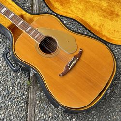 1960s Fender Wildwood III King Kingman Style Acoustic Guitar