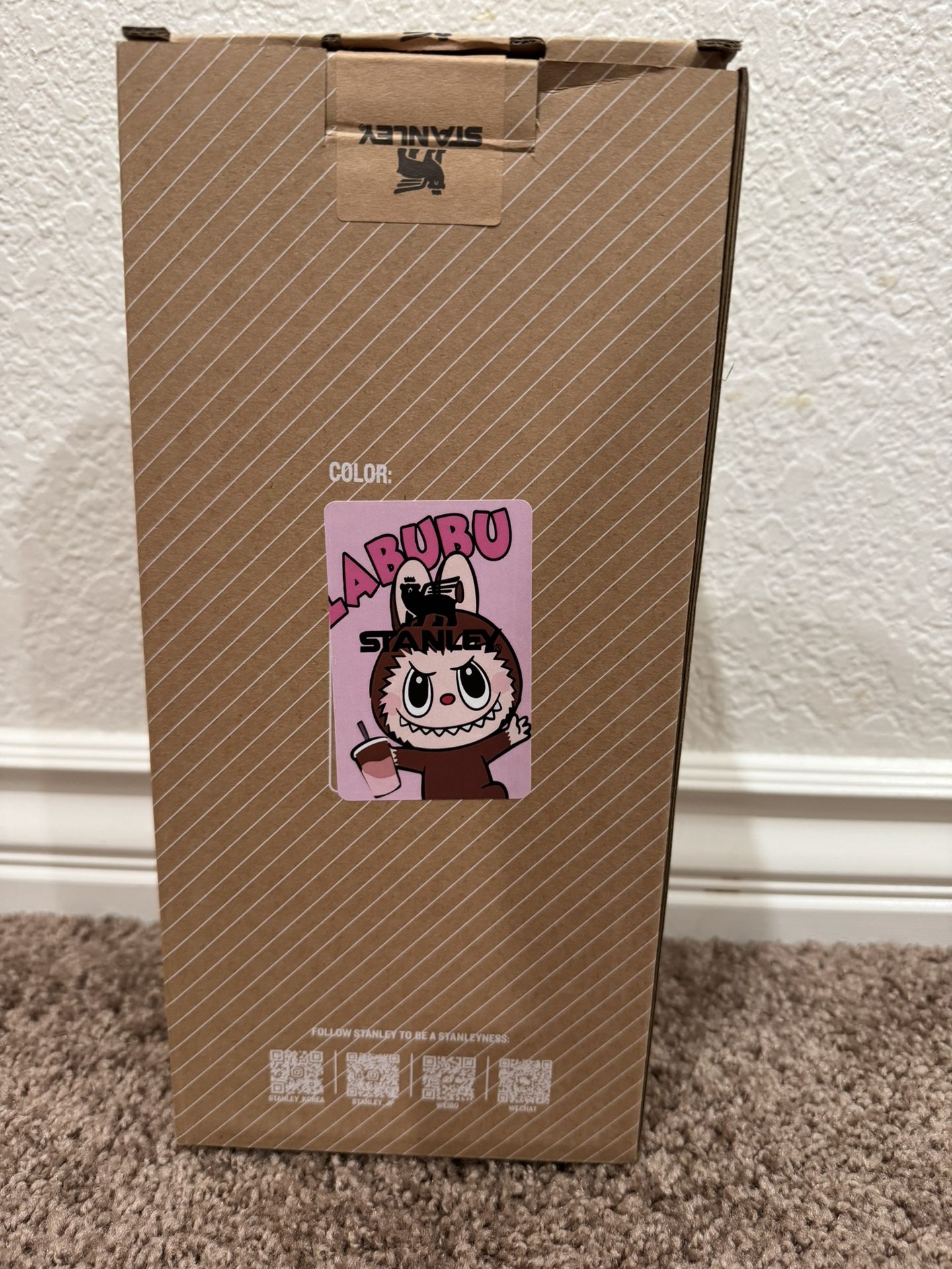 Stanley 40 Oz Quencher H2O Pink Labubu NEW