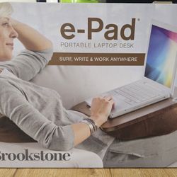 Used Brookstone Portable Laptop Desk for $10 OBO