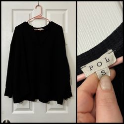 POL LONGSLEEVE TOP
