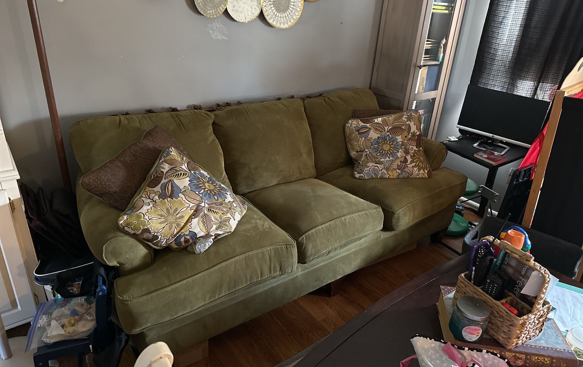 Sofa and Reclining Chair