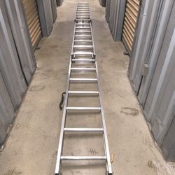28-foot extension ladder of the Werner brand